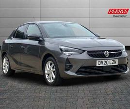 VAUXHALL CORSA 2020 VAUXHALL CORSA 1.2 TURBO SRI 5DR HATCHBACK PETROL MANUAL