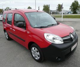 RENAULT KANGOO 1,2 TCE 84KW 5.MÍST,ZÁVĚS,KLIM