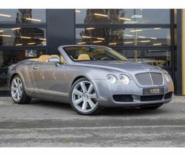 BENTLEY CONTINENTAL GTC BENTLEY CONTINENTAL GTC 6.0 W12