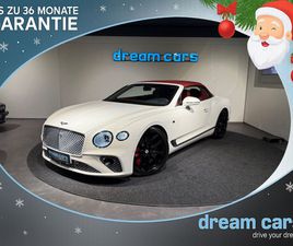 BENTLEY CONTINENTAL GTC CABRIO FIRST EDITION LIMITED / GLACIER WHITE / HOTSPUR