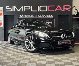 MERCEDES CLASSE C COUPE C 220 MERCEDES CLASSE C COUPE 220 D 9G-TRONIC FASCINATION ENTRETIEN MERCEDES GARANTIE 12 MOIS