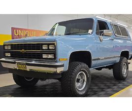 CHEVROLET BLAZER 1989 CHEVROLET BLAZER K5 4X4