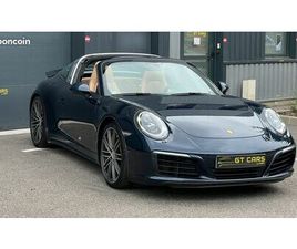 PORSCHE 911 TARGA 991 CARRERA 4S PORSCHE 911 TARGA 4S - FINANCEMENT POSSIBLE - MALUS PAYÉ - 991 PHASE 2 - 991.2 420 CH - CUIR ÉTENDU - SIÈGES CHAUFFANTS ET VENTILÉS - BOSE - PDLS - JANTES TURBO
