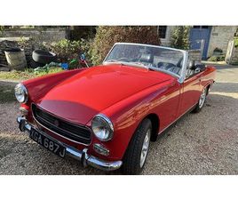 MG MIDGET 1970 MG MIDGET ROUGE MANUEL, 4 VITESSES CONDUITE À DROITE...
