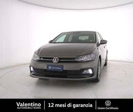 VOLKSWAGEN POLO VOLKSWAGEN POLO 1.0 EVO 80 CV 5P. COMFORTLINE BLUEMOTION TECHNOLOGY DEL 2021 USATA A ROMA