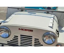 1966 MINI MOKE BLANC MANUEL, 4 VITESSES CONDUITE À GAUCHE...