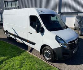 VAUXHALL MOVANO 2021 VAUXHALL MOVANO 2.3 TURBO D 135PS H2 VAN PANEL VAN DIESEL MANUAL
