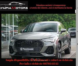 AUDI Q3 40 TDI 40 D SPB S LINE BLACK 20 MATRIX TETTO KAMERA 360
