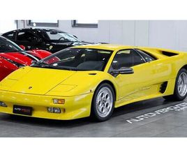 1992 LAMBORGHINI DIABLO JAUNE MANUEL, 5 VITESSES IN ITALI...
