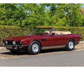 ASTON MARTIN V8 VOLANTE 1987 ASTON MARTIN V8 - VOLANTE EFI