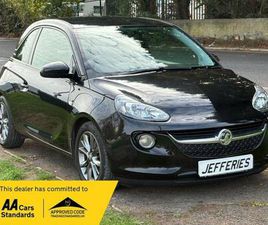 2017 67 VAUXHALL ADAM 1.4I JAM HATCHBACK 3DR PETROL MANUAL EURO 6 (87 PS)