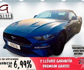 FORD MUSTANG CABRIOLET 5.0 TI-VCT V8 CONVERTIBLE MUSTANG GT AUTOM. 331 KW (450 CV)