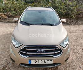 FORD ECOSPORT FORD ECOSPORT 1.0T ECOBOOST SS ST LINE