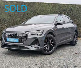 AUDI E-TRON E-TRON 50 !VERKOCHT! - 2X S-LINE + BLACK STYLE - MATRIX