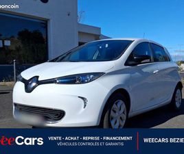 RENAULT ZOE Q210 90 ZE 22KWH LOCATION CHARGE-RAPIDE ZEN BVA