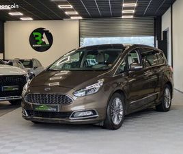 FORD S-MAX FORD S-MAX VIGNALE 2.0 TDCI 180CV SS I-AWD POWERSHIFT / 4X4 / TOIT PANORAMIQUE / 7 PLACES / GPS / CAMERA