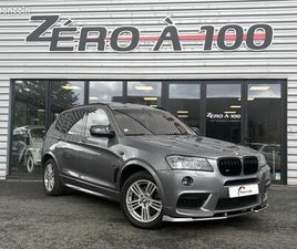 BMW X3 35XD PACK M 3.0 313CH (TOIT OUVRANT, SIÈGE CHAUFFANT, FEUX XÉNON AVEC PLEIN PHARE AUTO)