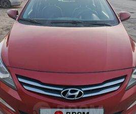 HYUNDAI SOLARIS ПРОДАЖА HYUNDAI SOLARIS, 2016 ГОД В НОВОСИБИРСКЕ