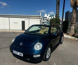 VOLKSWAGEN NEW BEETLE CABRIOLET BEETLE CABRIO 1.9TDI