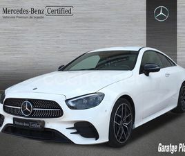 MERCEDES CLASSE E COUPE E 220 MERCEDES-BENZ CLASE E COUPE E 220 D