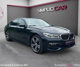 BMW SERIE 7 740E BMW SERIE 7 G11/G12 740E IPERFORMANCE 326 CH M SPORT A, CAMÉRA 360, HARMAN KARDON, SOFTCLOSE, TOIT OUVRANT, GARANTIE 12 MOIS,