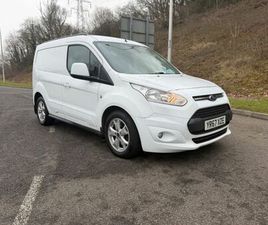 2017 67 FORD TRANSIT CONNECT LIMITED SWB 1.5 TDCI WHITE …. PX WELCOME