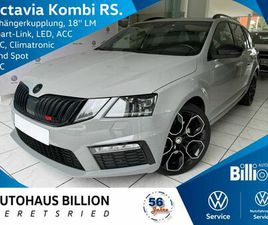 SKODA OCTAVIA WAGON RS SKODA OCTAVIA COMBI RS 2.0 TDI DSG // AHK, NAVI, LED