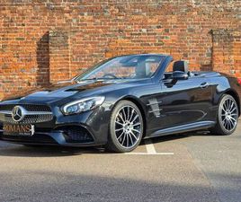 MERCEDES SL SL 400 2018 68 MERCEDES-BENZ SL 3.0 SL400 V6 AMG LINE CONVERTIBLE 2DR PETROL G-TRONIC+ EURO 6 (S/S) (367 PS)