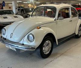 VOLKSWAGEN BEETLE BUBBLA 1302 S 1,6 SOLLUCKA !!!!!!!!