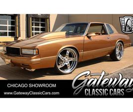 CHEVROLET MONTE CARLO 1987 CHEVROLET MONTE CARLO FOR SALE