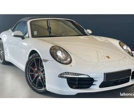PORSCHE 911 CABRIOLET 991 CARRERA S 991 CARRERA S CABRIOLET PDCC - ECHAPPEMENT SPORT PSE - PADM- PDLS - CHRONO - BOSE - SIÈGES SPORT PLUS CHAUFFANTS VENTILÉS - RÉGULATEUR AUTO-ADAPTATIF....