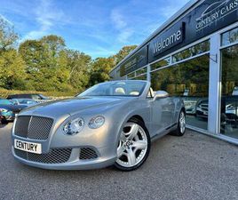 BENTLEY CONTINENTAL GTC 6.0 FLEXFUEL GTC AUTO 6SPD 4WD EURO 5 2DR