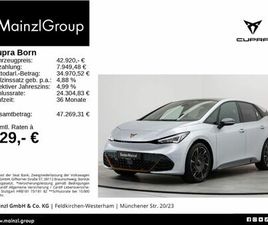 CUPRA BORN VZ 79KWH PANO SENNHEISER HUD NAVI ACC 360°