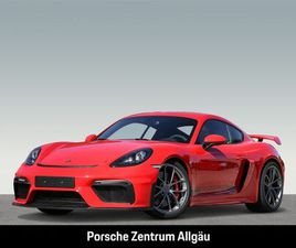 PORSCHE 718 CAYMAN GT4 PORSCHE CAYMAN 718 GT4 CLUBSPORTPAKET SPORTABGAS 1-HAND