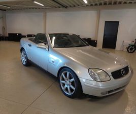 MERCEDES SLK SLK 200 BRUGT MERCEDES-BENZ SLK200 KOMP. AUT. 163HK CABR. TIL SALG