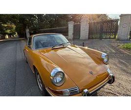 1969 PORSCHE 912 JAUNE MANUEL, 5 VITESSES CONDUITE À GAUC...