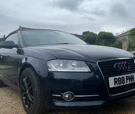 AUDI, A3, CONVERTIBLE, 2011, MANUAL, 1197 (CC), 2 DOORS