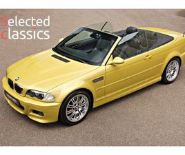 BMW SERIE 3 M3 BMW M3 E46 PHOENIX GELB / DEALER SERVICED / LIKE NEW