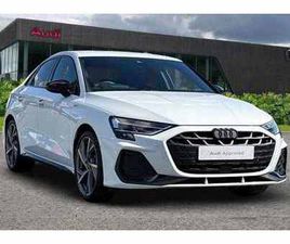 AUDI A3 35 TFSI BLACK EDITION 4DR [TECH PACK] SALOON PETROL MANUAL