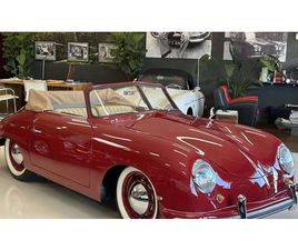 PORSCHE 356 A 1952 PORSCHE 356 ROUGE MANUEL, 4 VITESSES CONDUITE À GAUC...