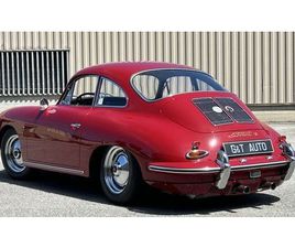 PORSCHE 356 A 1962 PORSCHE 356 ROUGE MANUEL CONDUITE À GAUCHE IN ITALIE...
