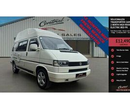 VOLKSWAGEN TRANSPORTER T4 LONG VOLKSWAGEN TRANSPORTER 2 BERTH HIGH ROOF ELECTRIC BED PX WELCOME