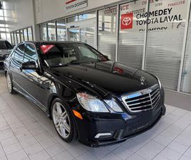 MERCEDES E-CLASS E 350 4MATIC SEDAN