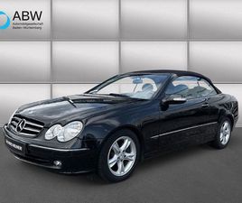 MERCEDES CLK CABRIO CLK 200 MERCEDES-BENZ CLK 200 KOMPRESSOR CABRIO