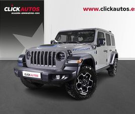 JEEP WRANGLER 4XE JEEP WRANGLER 2.0 380CV PHEV RUBICON 8ATX