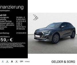 AUDI Q3 40 TDI AUDI Q3 40 TDI QUATTRO S-LINE LED|ACC|AHK|VIRTUAL