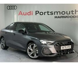 AUDI A3 SALOON BLACK EDITION 35 TFSI 6-SPEED