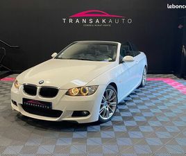 BMW SERIE 3 CABRIOLET 320 BMW SERIE 3 CAB E93 320D M SPORT STAGE 1 210CH / CAPOTE RIGIDE ÉLECTRIQUE / CHAINE DE DISTRIBUTION FAIT