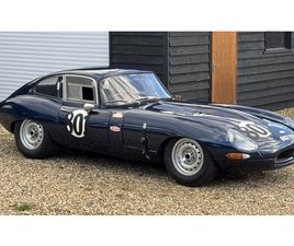 JAGUAR TYPE E 1962 JAGUAR E-TYPE SERIES 1 FHC