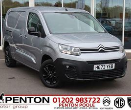 CITROEN BERLINGO VAN 1.5 BLUEHDI 950 DRIVER EDITION XL EAT8 LWB EURO 6 (START/STOP) 6DR